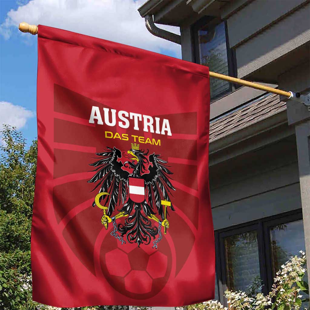 Austria 2024 Football Garden Flag Das Team Go Champions - Wonder Print Shop