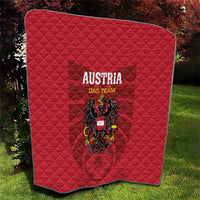 Austria 2024 Football Quilt Das Team Go Champions - Wonder Print Shop