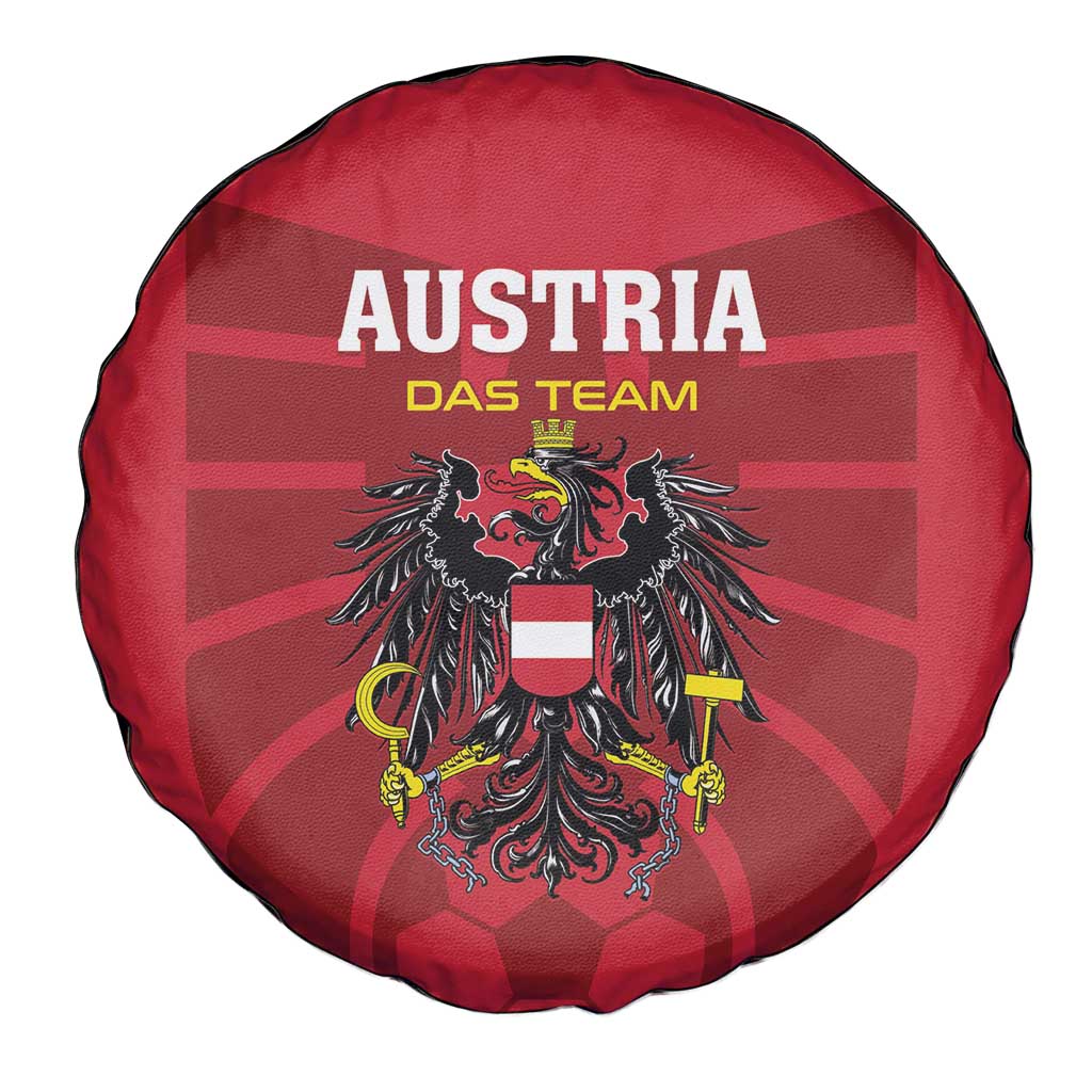 Austria 2024 Football Spare Tire Cover Das Team Go Champions - Wonder Print Shop