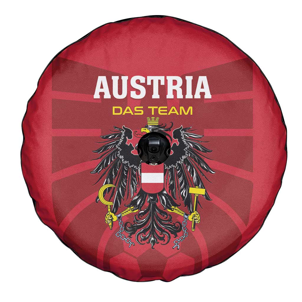 Austria 2024 Football Spare Tire Cover Das Team Go Champions - Wonder Print Shop