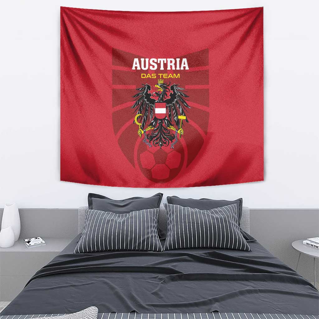 Austria 2024 Football Tapestry Das Team Go Champions - Wonder Print Shop