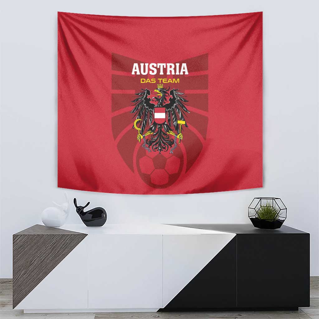 Austria 2024 Football Tapestry Das Team Go Champions - Wonder Print Shop