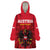 Custom Austria 2024 Football Wearable Blanket Hoodie Das Team Go Champions - Wonder Print Shop