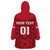 Custom Austria 2024 Football Wearable Blanket Hoodie Das Team Go Champions - Wonder Print Shop
