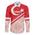 Custom Turkey 2024 Football Family Matching Long Sleeve Bodycon Dress and Hawaiian Shirt Ay Yldzllar Biz Bitti Demeden Bitmez - Wonder Print Shop