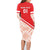 Custom Turkey 2024 Football Family Matching Long Sleeve Bodycon Dress and Hawaiian Shirt Ay Yldzllar Biz Bitti Demeden Bitmez - Wonder Print Shop