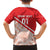 Custom Turkey 2024 Football Family Matching Off The Shoulder Long Sleeve Dress and Hawaiian Shirt Ay Yldzllar Biz Bitti Demeden Bitmez - Wonder Print Shop