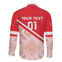 Custom Turkey 2024 Football Family Matching Short Sleeve Bodycon Dress and Hawaiian Shirt Ay Yldzllar Biz Bitti Demeden Bitmez - Wonder Print Shop