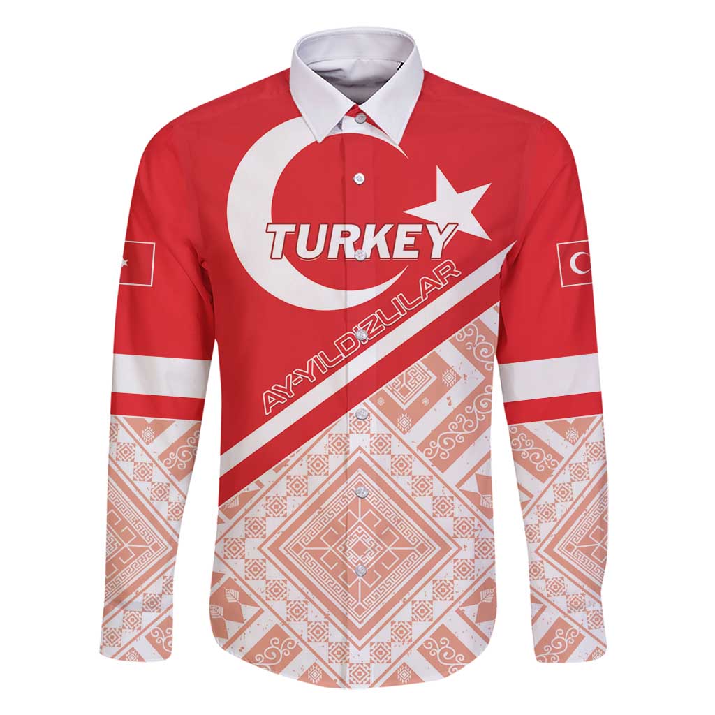 Custom Turkey 2024 Football Family Matching Tank Maxi Dress and Hawaiian Shirt Ay Yldzllar Biz Bitti Demeden Bitmez - Wonder Print Shop