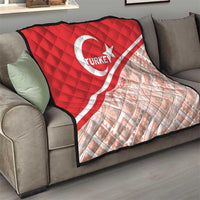 Turkey 2024 Football Quilt Ay Yldzllar Biz Bitti Demeden Bitmez - Wonder Print Shop