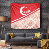 Turkey 2024 Football Tapestry Ay Yldzllar Biz Bitti Demeden Bitmez - Wonder Print Shop