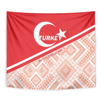 Turkey 2024 Football Tapestry Ay Yldzllar Biz Bitti Demeden Bitmez - Wonder Print Shop