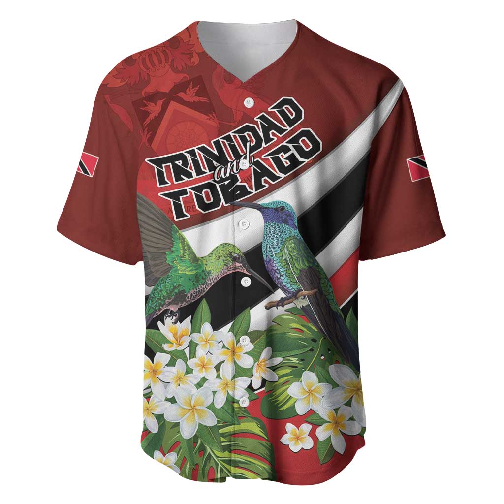 Personalized Trinidad and Tobago Baseball Jersey Cairi Land of the Humming Bird - Wonder Print Shop