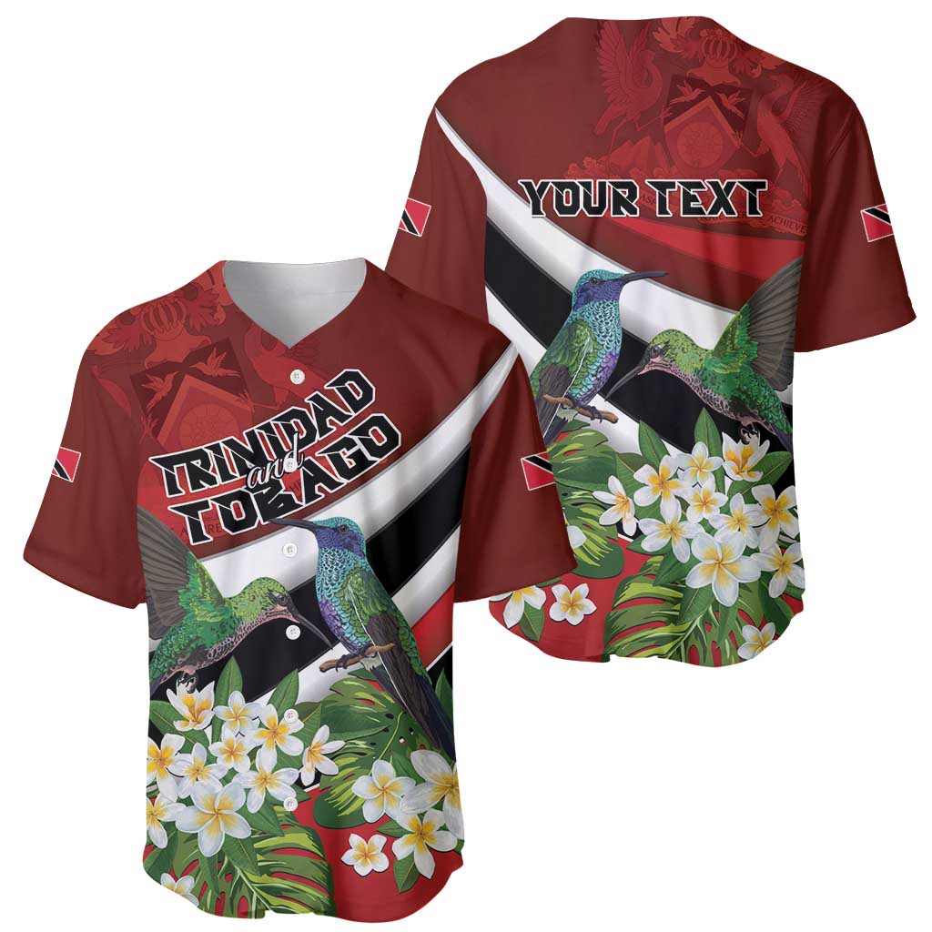 Personalized Trinidad and Tobago Baseball Jersey Cairi Land of the Humming Bird - Wonder Print Shop