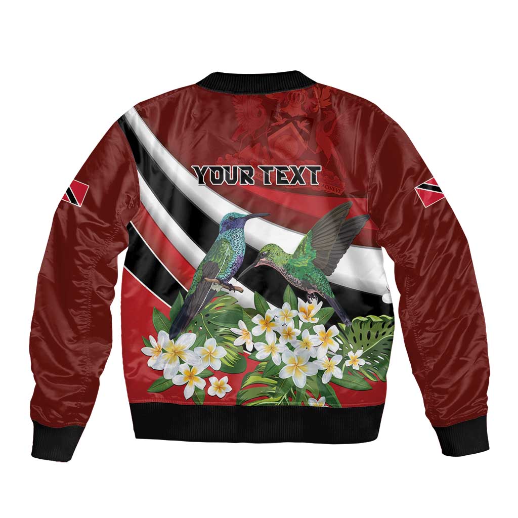 Personalized Trinidad and Tobago Bomber Jacket Cairi Land of the Humming Bird - Wonder Print Shop