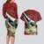 Personalized Trinidad and Tobago Couples Matching Long Sleeve Bodycon Dress and Hawaiian Shirt Cairi Land of the Humming Bird - Wonder Print Shop