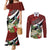 Personalized Trinidad and Tobago Couples Matching Mermaid Dress and Long Sleeve Button Shirt Cairi Land of the Humming Bird - Wonder Print Shop