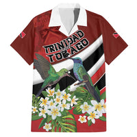 Personalized Trinidad and Tobago Family Matching Long Sleeve Bodycon Dress and Hawaiian Shirt Cairi Land of the Humming Bird - Wonder Print Shop