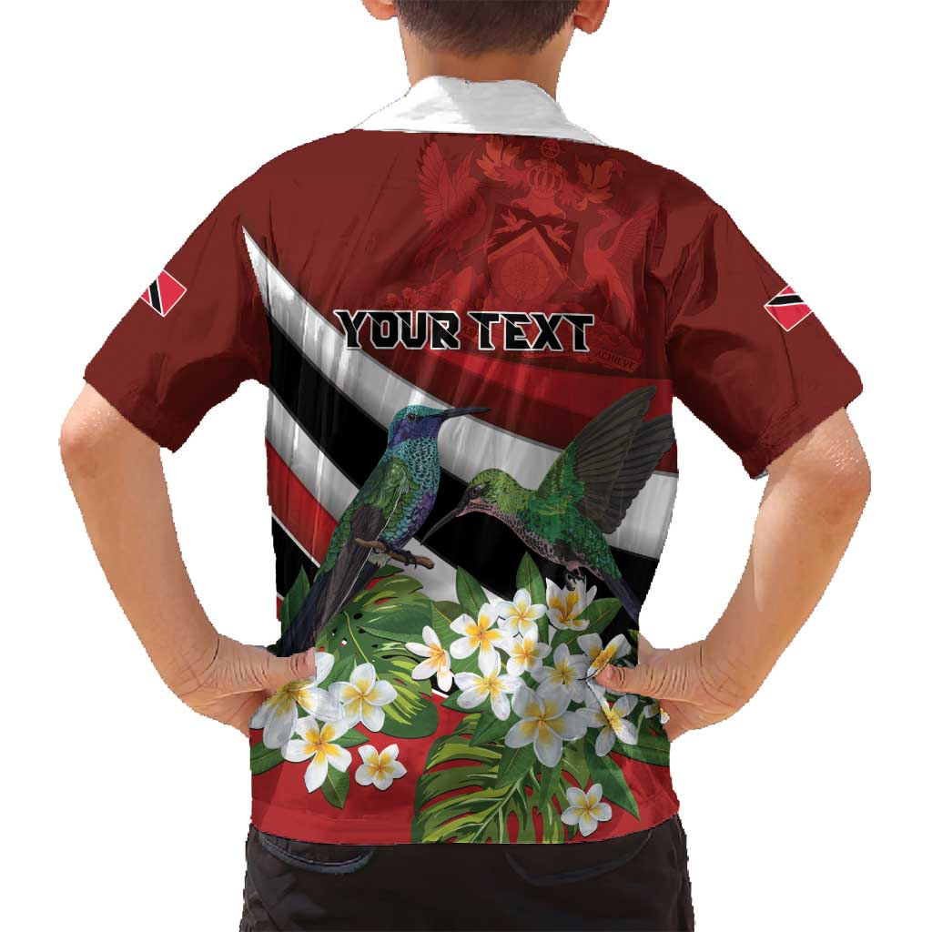 Personalized Trinidad and Tobago Family Matching Off Shoulder Short Dress and Hawaiian Shirt Cairi Land of the Humming Bird - Wonder Print Shop