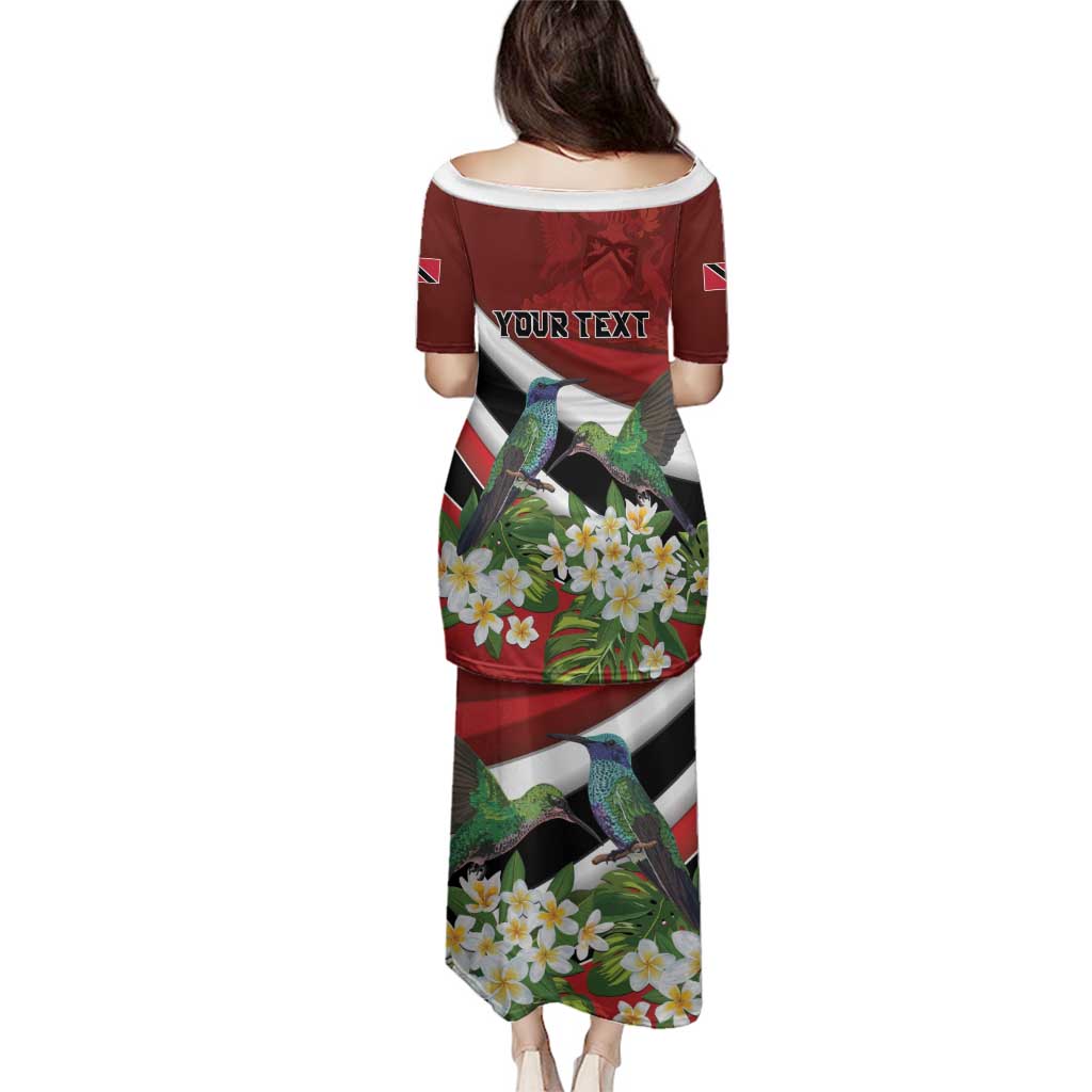 Personalized Trinidad and Tobago Family Matching Puletasi and Hawaiian Shirt Cairi Land of the Humming Bird - Wonder Print Shop