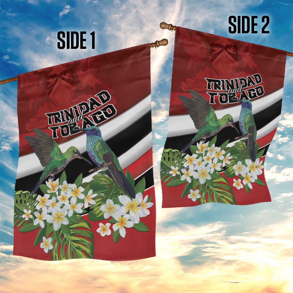 Trinidad and Tobago Garden Flag Cairi Land of the Humming Bird - Wonder Print Shop