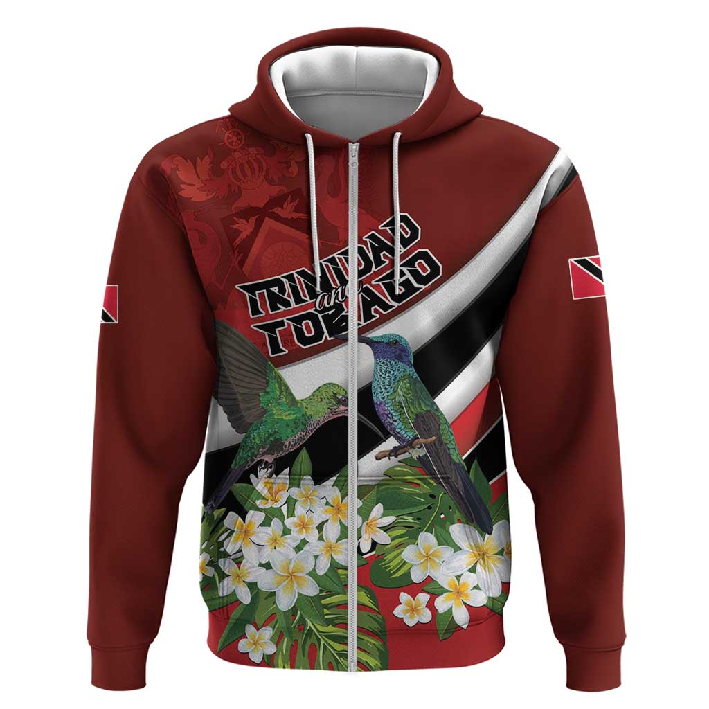 Personalized Trinidad and Tobago Hoodie Cairi Land of the Humming Bird - Wonder Print Shop