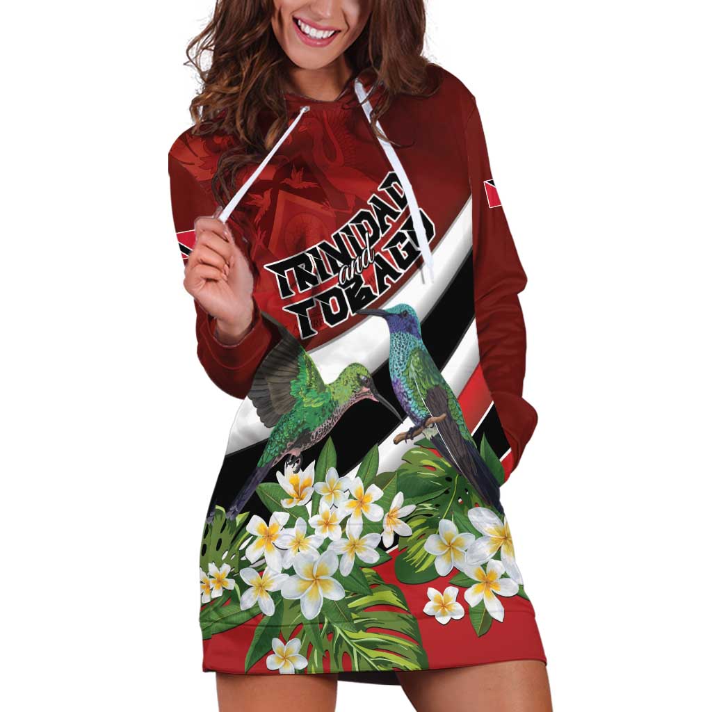 Personalized Trinidad and Tobago Hoodie Dress Cairi Land of the Humming Bird - Wonder Print Shop