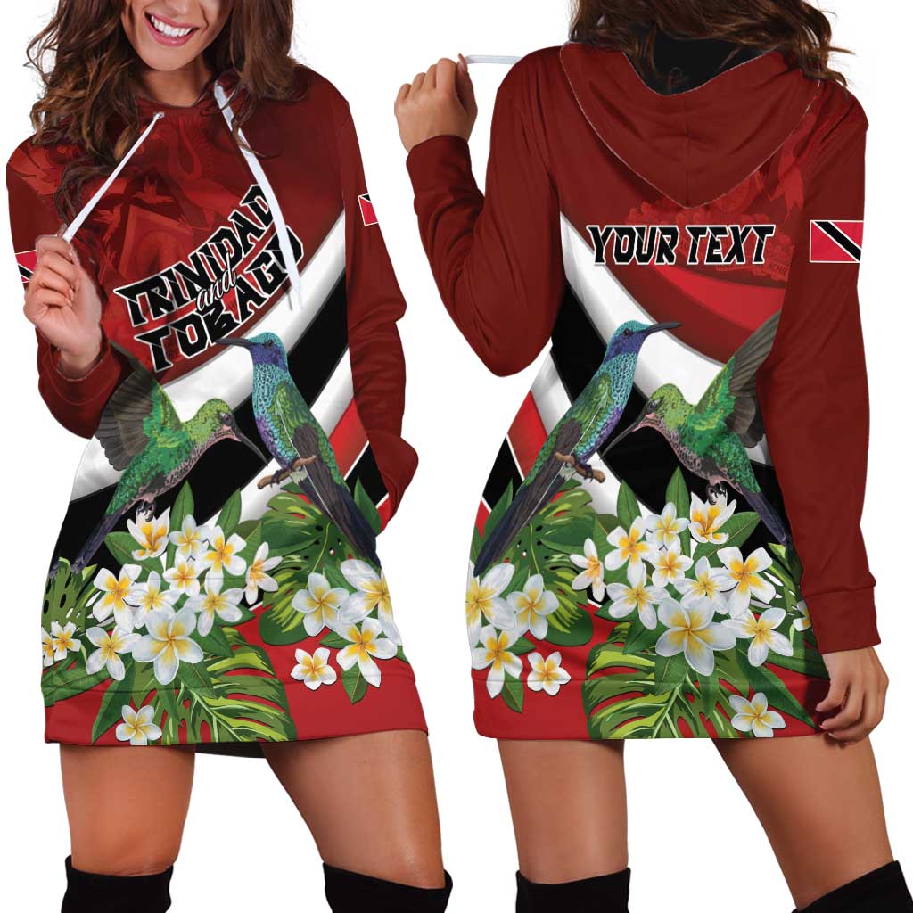 Personalized Trinidad and Tobago Hoodie Dress Cairi Land of the Humming Bird - Wonder Print Shop