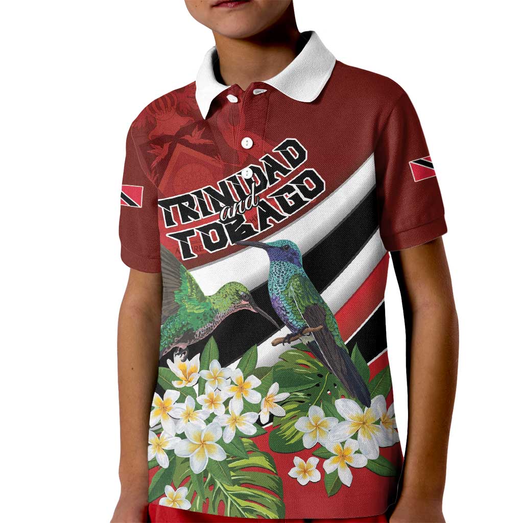 Personalized Trinidad and Tobago Kid Polo Shirt Cairi Land of the Humming Bird - Wonder Print Shop