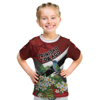 Personalized Trinidad and Tobago Kid T Shirt Cairi Land of the Humming Bird - Wonder Print Shop