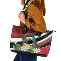Trinidad and Tobago Leather Tote Bag Cairi Land of the Humming Bird - Wonder Print Shop
