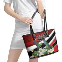 Trinidad and Tobago Leather Tote Bag Cairi Land of the Humming Bird - Wonder Print Shop