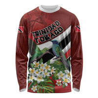 Personalized Trinidad and Tobago Long Sleeve Shirt Cairi Land of the Humming Bird - Wonder Print Shop
