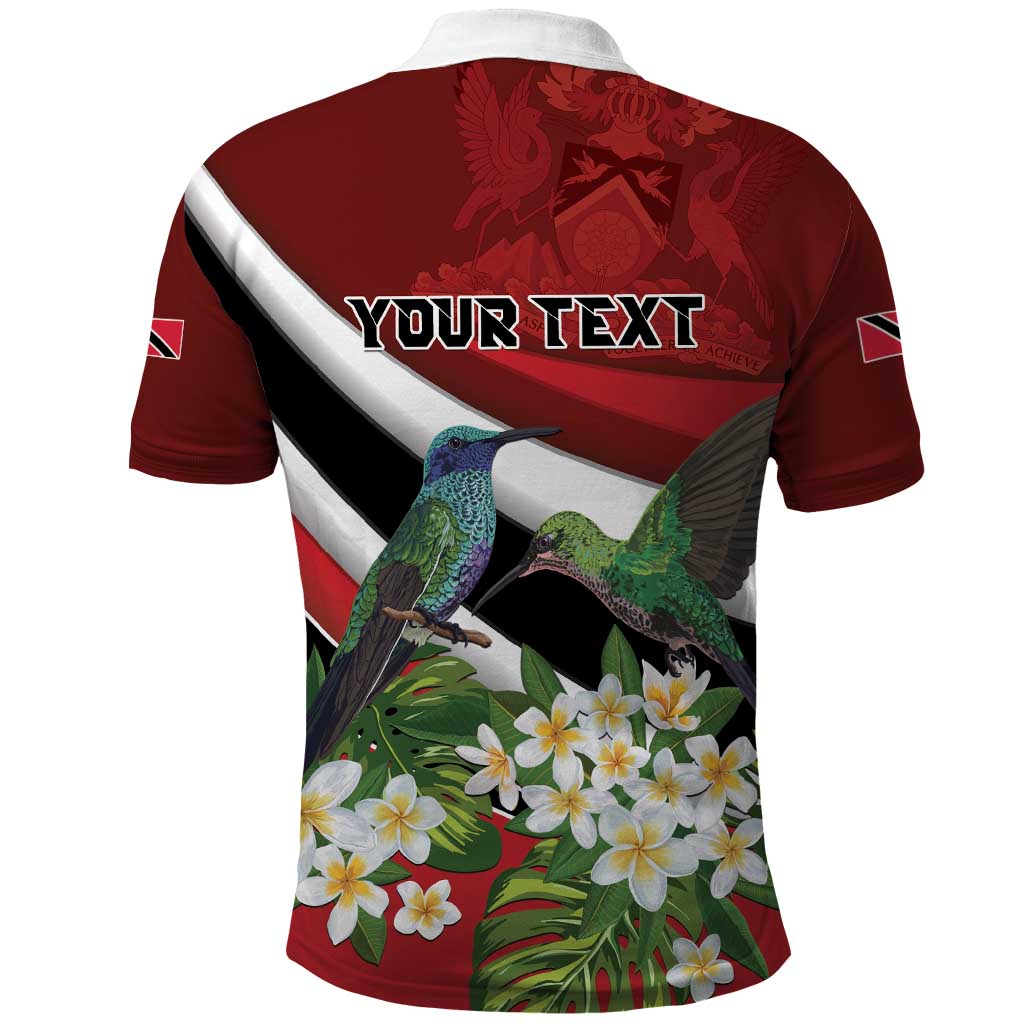 Personalized Trinidad and Tobago Polo Shirt Cairi Land of the Humming Bird - Wonder Print Shop