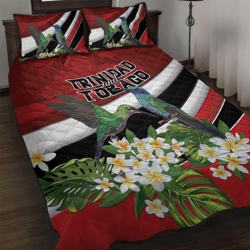 Trinidad and Tobago Quilt Bed Set Cairi Land of the Humming Bird - Wonder Print Shop
