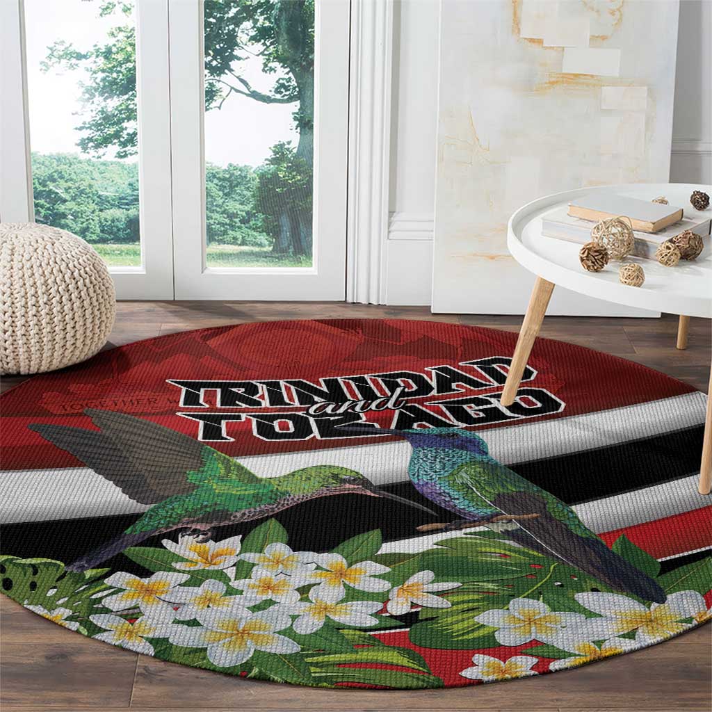 Trinidad and Tobago Round Carpet Cairi Land of the Humming Bird - Wonder Print Shop