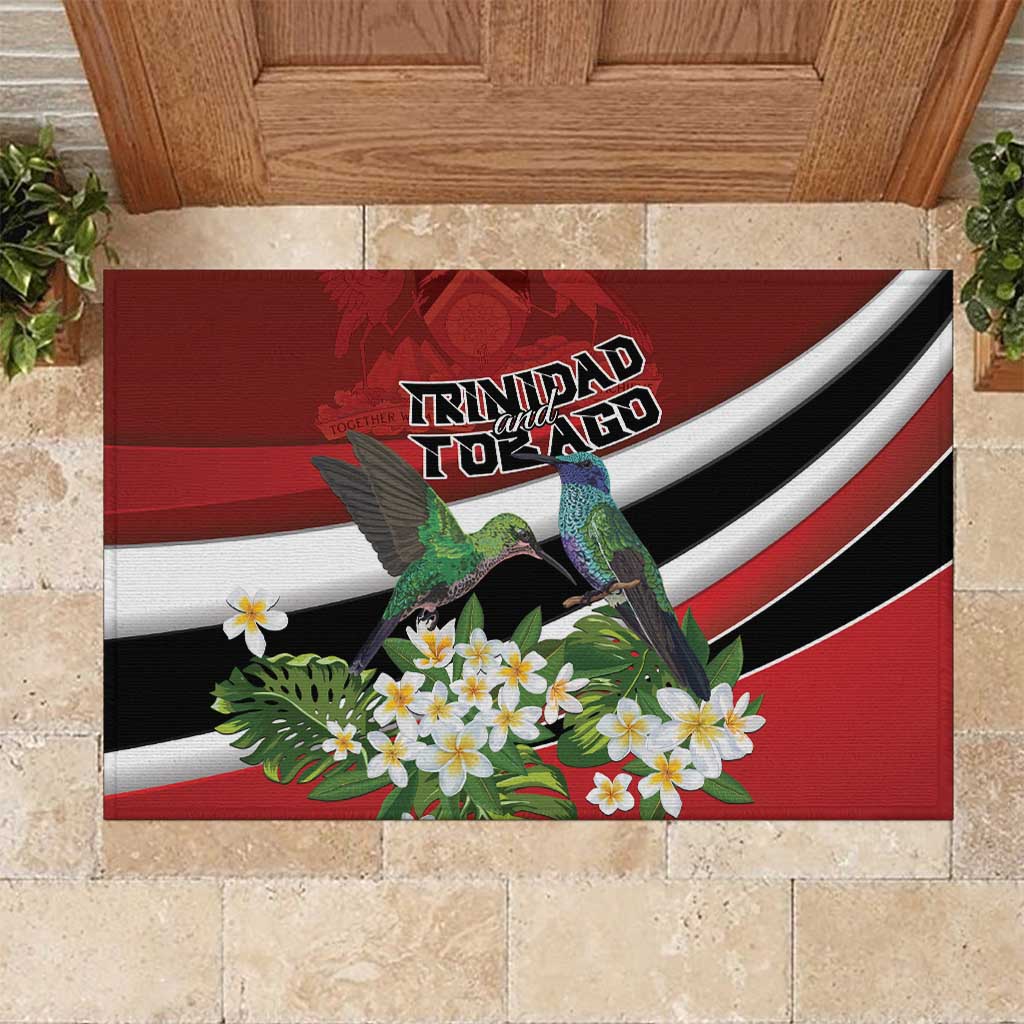 Trinidad and Tobago Rubber Doormat Cairi Land of the Humming Bird - Wonder Print Shop