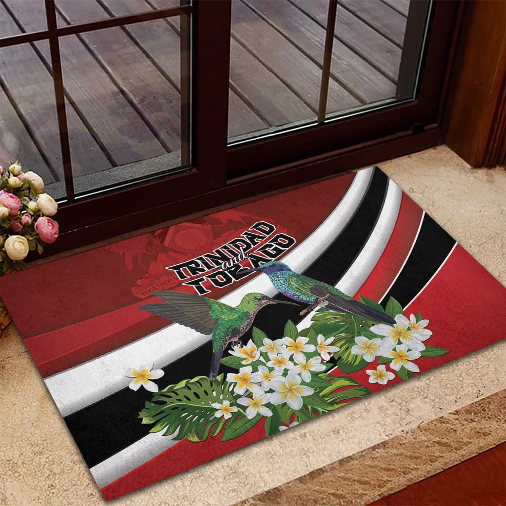 Trinidad and Tobago Rubber Doormat Cairi Land of the Humming Bird - Wonder Print Shop