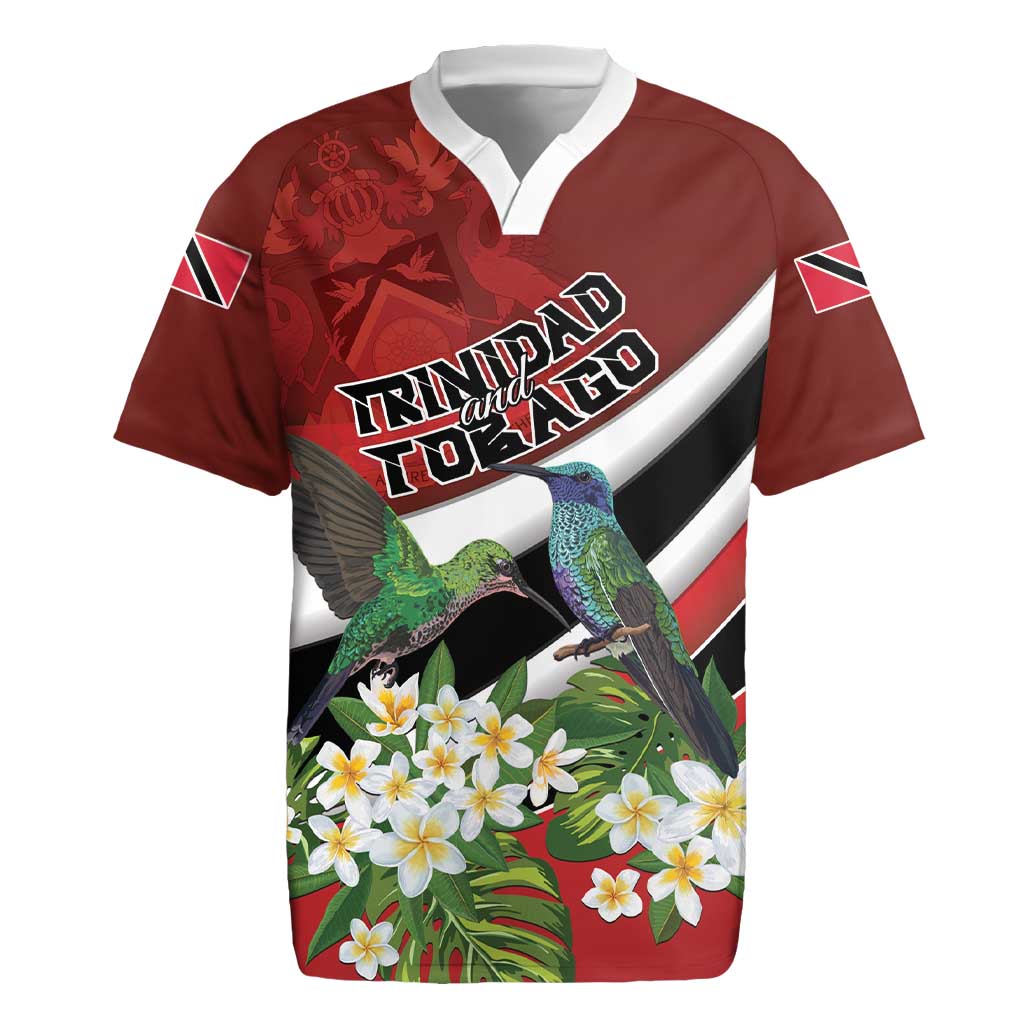 Personalized Trinidad and Tobago Rugby Jersey Cairi Land of the Humming Bird - Wonder Print Shop