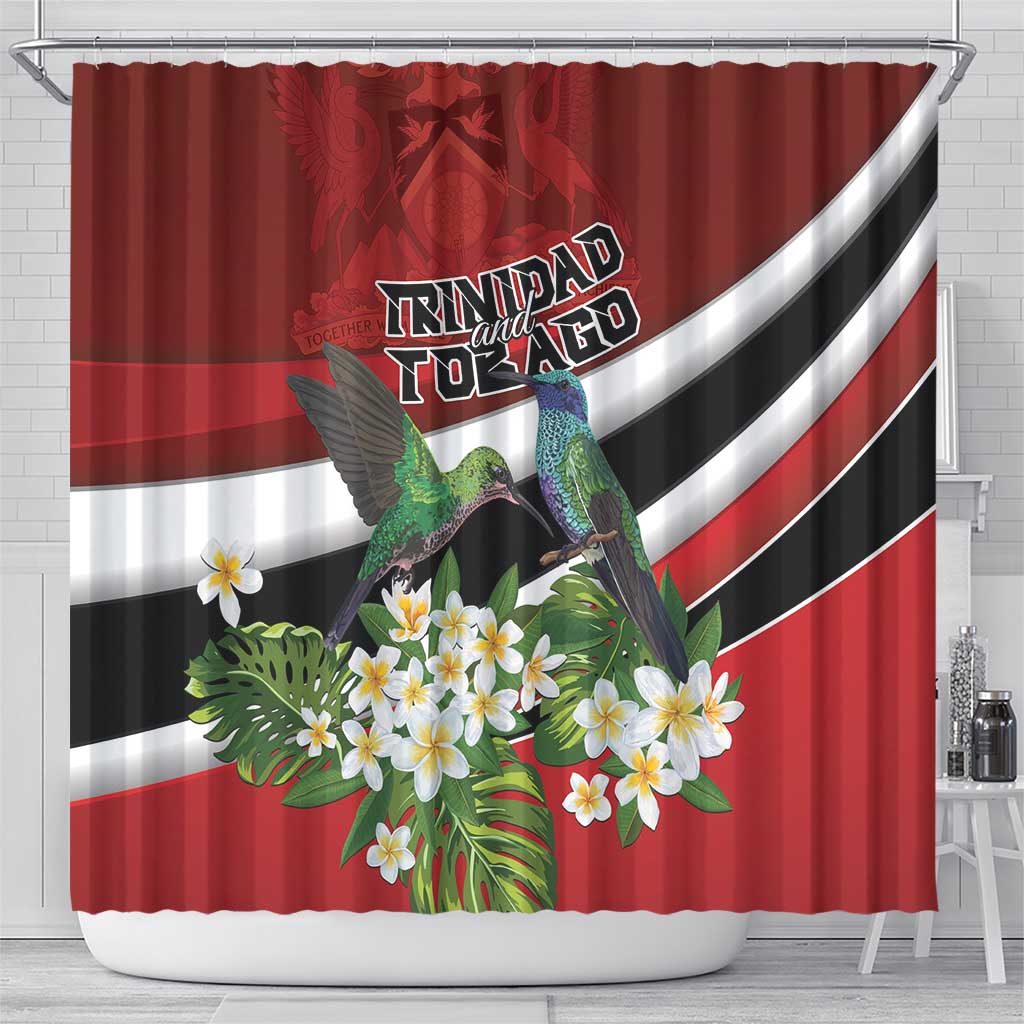 Trinidad and Tobago Shower Curtain Cairi Land of the Humming Bird - Wonder Print Shop