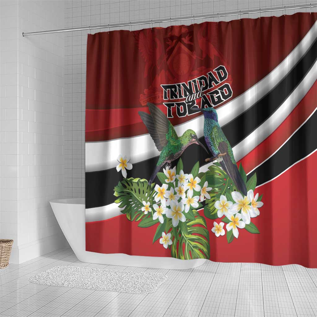 Trinidad and Tobago Shower Curtain Cairi Land of the Humming Bird - Wonder Print Shop
