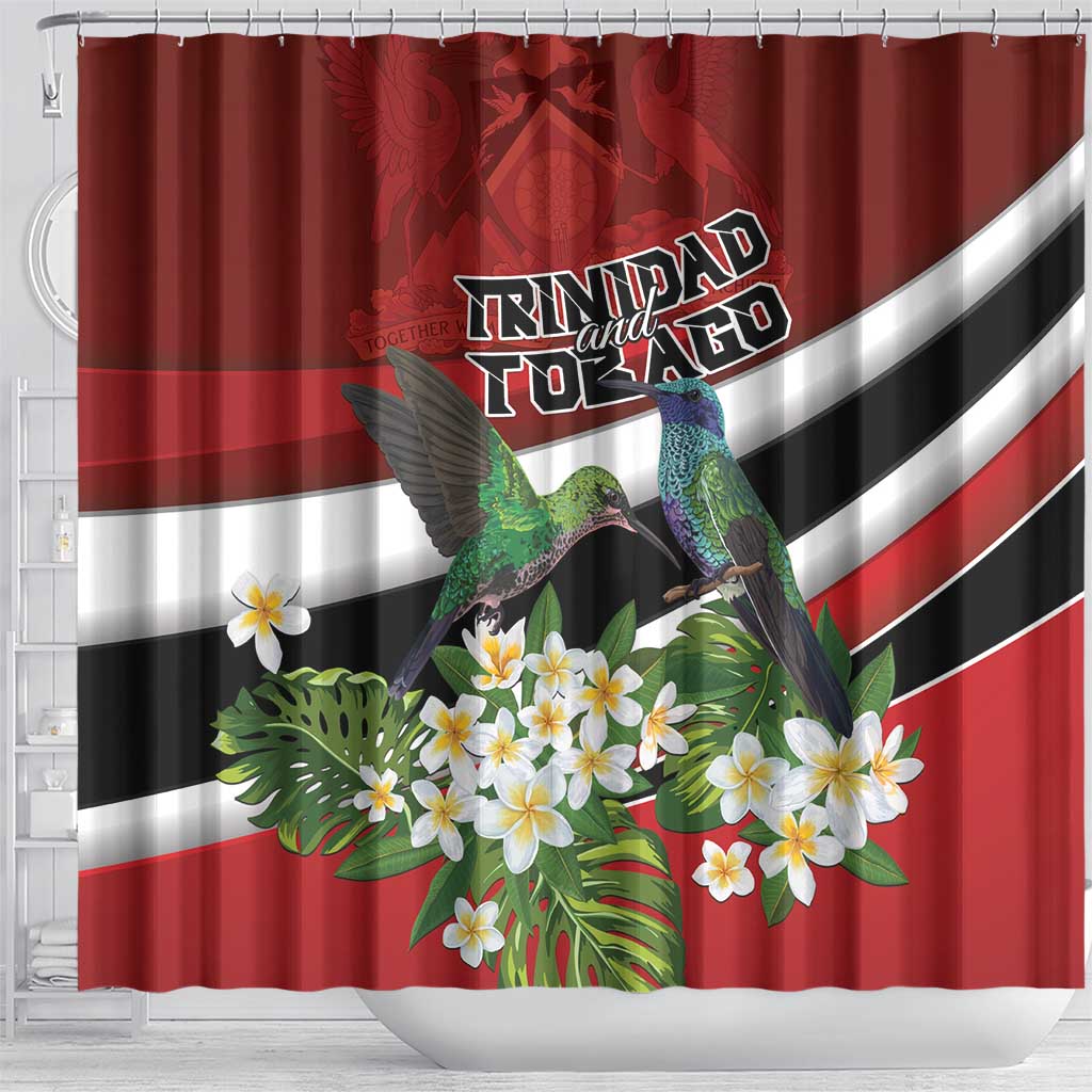 Trinidad and Tobago Shower Curtain Cairi Land of the Humming Bird - Wonder Print Shop