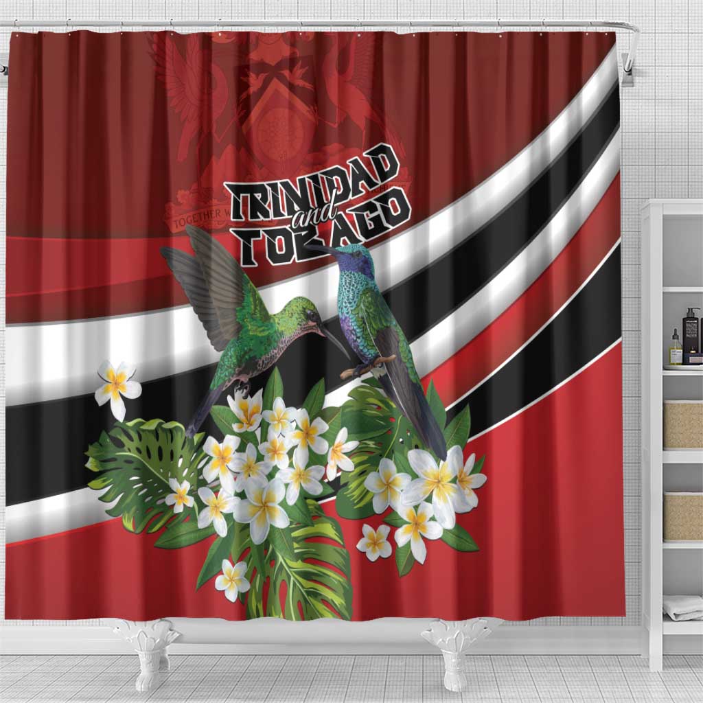 Trinidad and Tobago Shower Curtain Cairi Land of the Humming Bird - Wonder Print Shop