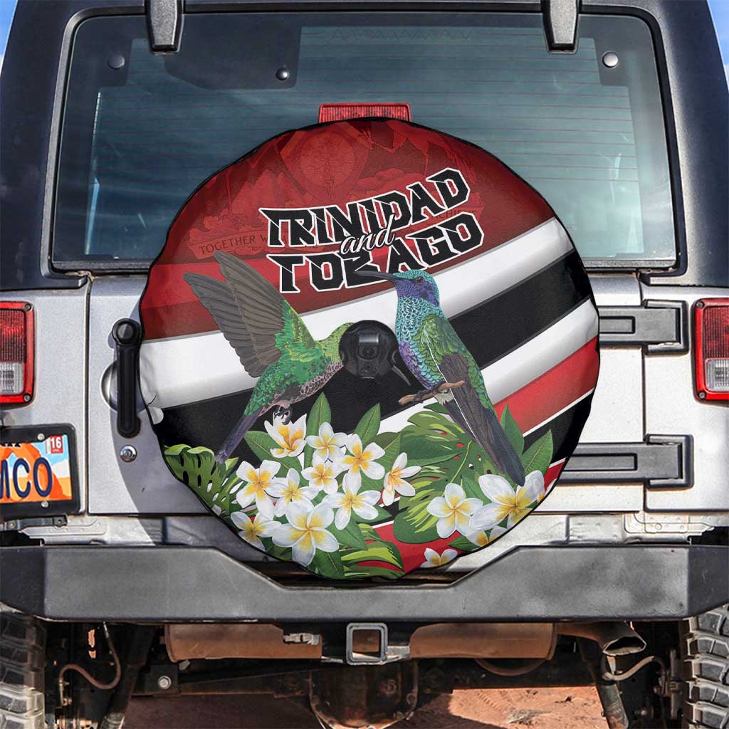 Trinidad and Tobago Spare Tire Cover Cairi Land of the Humming Bird - Wonder Print Shop