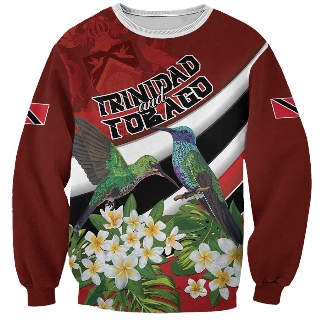 Personalized Trinidad and Tobago Sweatshirt Cairi Land of the Humming Bird - Wonder Print Shop