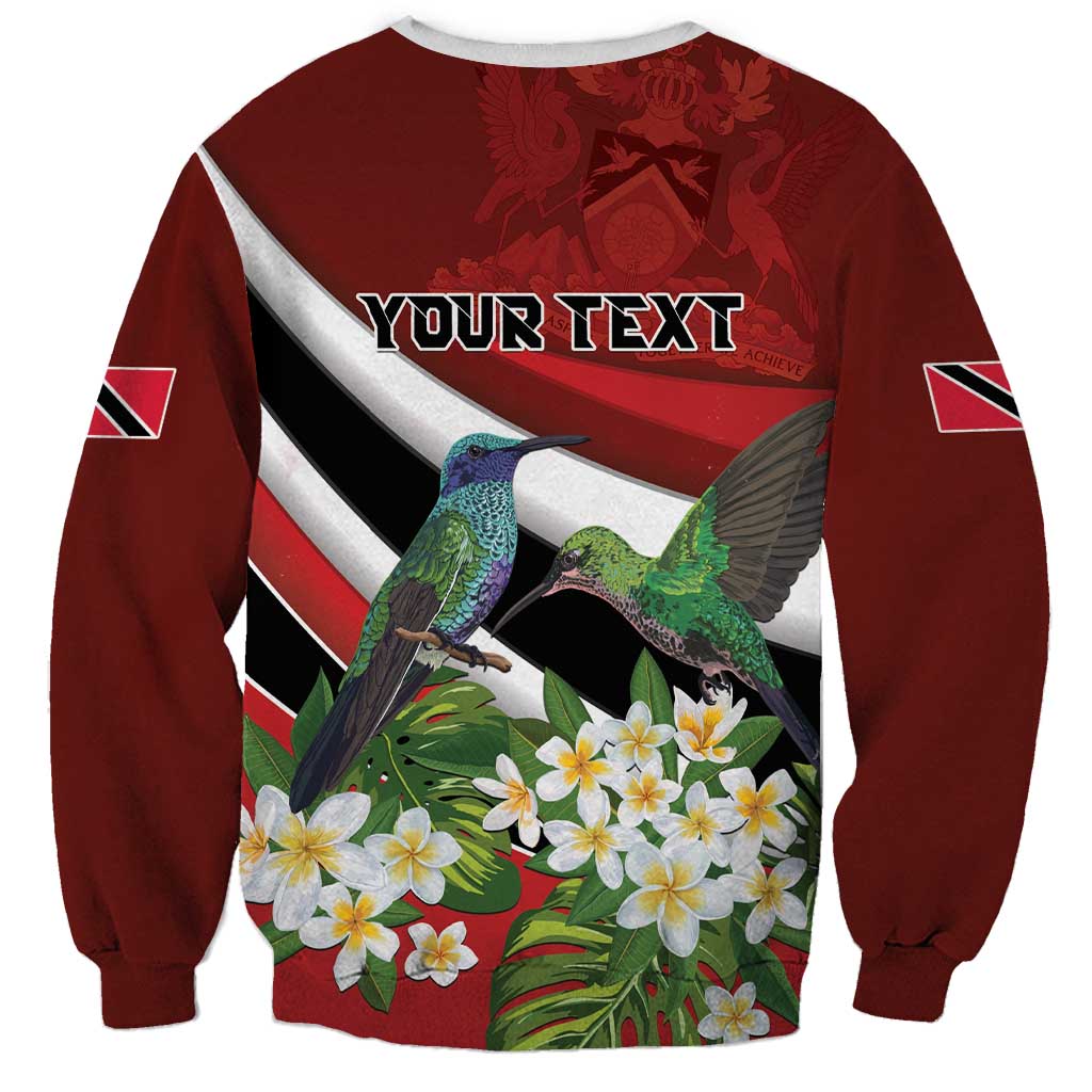 Personalized Trinidad and Tobago Sweatshirt Cairi Land of the Humming Bird - Wonder Print Shop