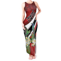 Personalized Trinidad and Tobago Tank Maxi Dress Cairi Land of the Humming Bird - Wonder Print Shop
