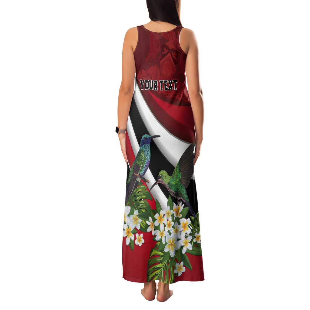 Personalized Trinidad and Tobago Tank Maxi Dress Cairi Land of the Humming Bird - Wonder Print Shop
