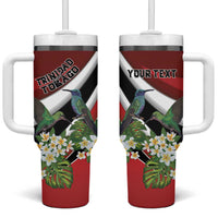 Personalized Trinidad and Tobago Tumbler With Handle Cairi Land of the Humming Bird - Wonder Print Shop
