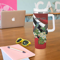 Personalized Trinidad and Tobago Tumbler With Handle Cairi Land of the Humming Bird - Wonder Print Shop